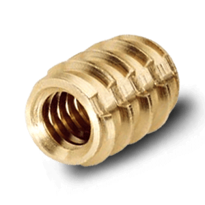 Self-Tapping Threaded Inserts for Wood, Plastics, Soft Metals